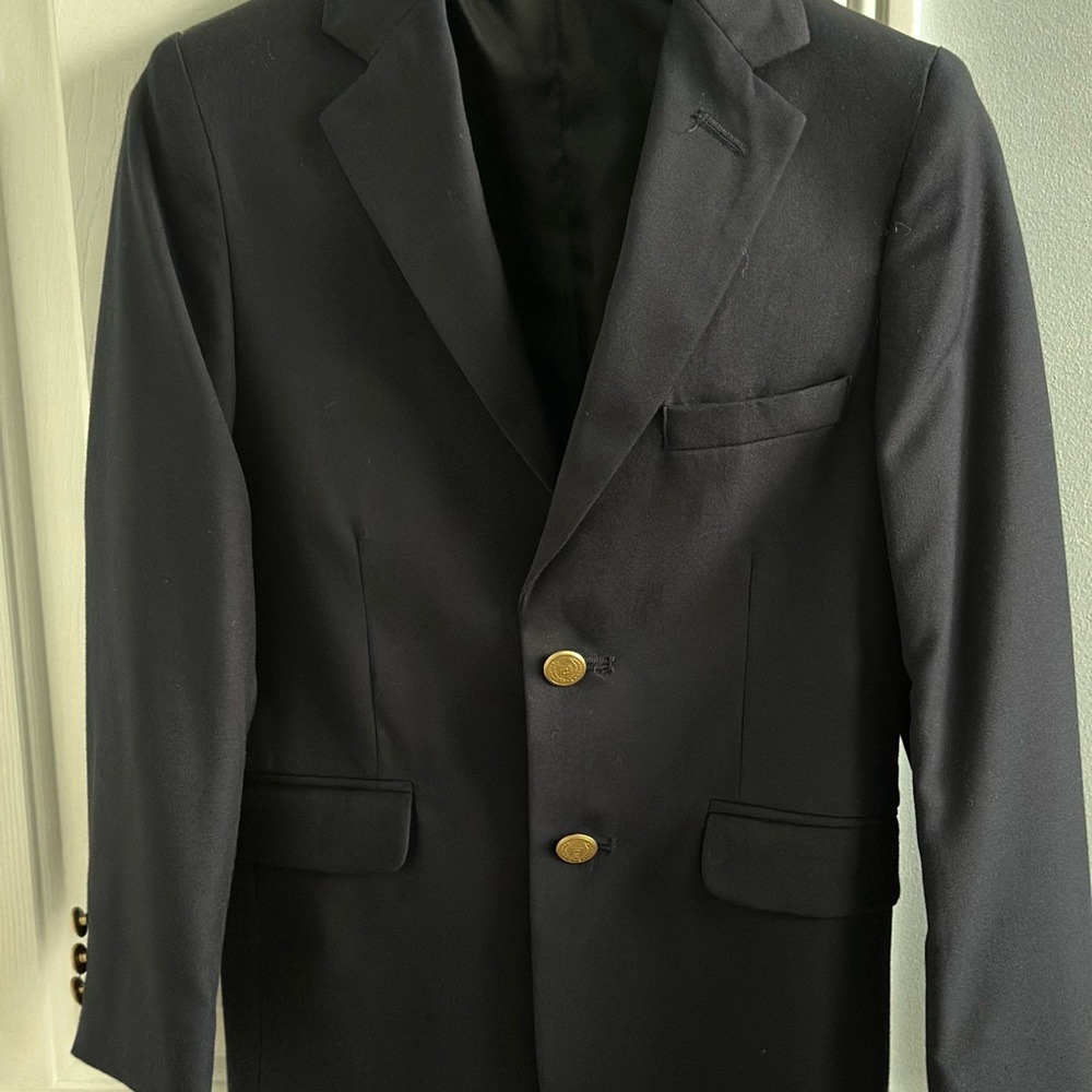 Chaps size 8 navy blue jacket